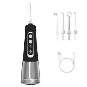 Purehealth Water Dental Flosser Teeth Pick - 4 Modes Dental Oral Irrigator, Portable & Rechargeable IPX7 Waterproof Personal Orthodontic Supplie Water Teeth Cleaner Picks for Home Travel Adjustable Cordless Handy Cleansing