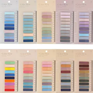 2000 count Sticky Tabs for Annotating Books, Clear Sticky Notes, Book Tabs for Binders, Page Markers for Notebooks, Multi-Colored Writable and Repositionable Book Flags Tabs Strip Index Tabs
