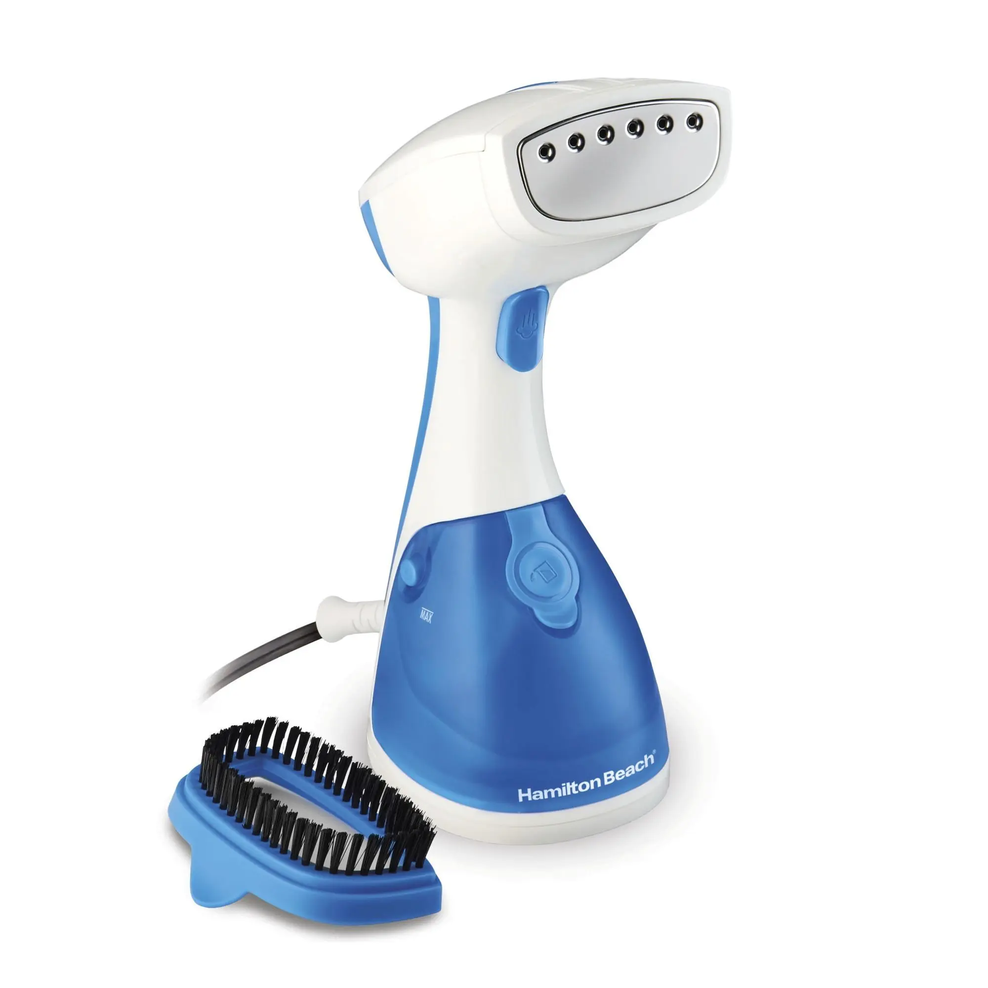 Hamilton Beach Handheld Clothes Steamer, 1000 W 8.5 fl oz Clothing Steamer, 30-Second Heat Up, 15 Minutes of Steam