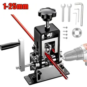 All-in-One Copper Wire Peeler – 3 Feed Holes for Different Sizes | Smooth Operation with Detachable Handle | Converts to Drill Powered in Seconds