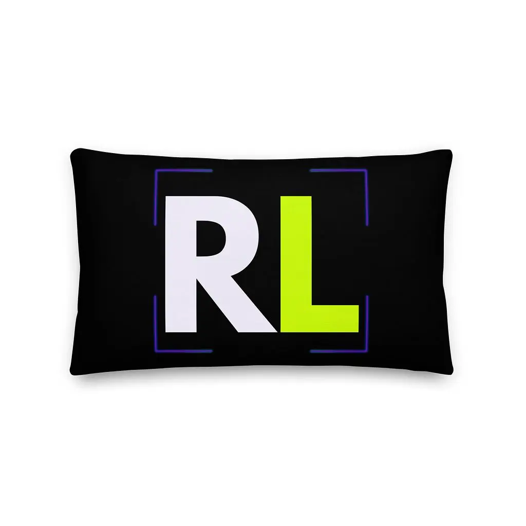 Repped Labs Monogram Pillow
