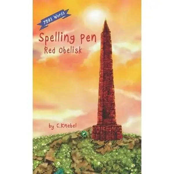 USED Book - Spelling Pen - Red Obelisk: Decodable Chapter Book for Kids with Dyslexia by Knebel, Cigdem (Paperback) - english