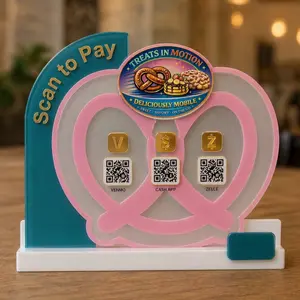 Custom QR Code Payment & Social Media Sign – Perfect for Small Businesses & Market Vendors