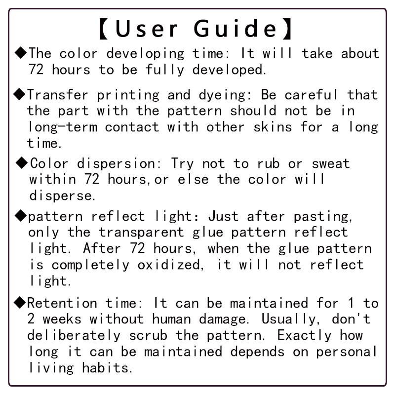 Herbal Tattoo Stickers Pack of 6 with Cross Design Lasting 7-15 Days Waterproof & Friction Resistant Realistic Effect for Pain-Free Temporary Tattoos