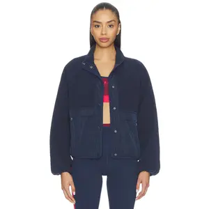 P.E Nation Technique Quilt Jacket in Dark Navy