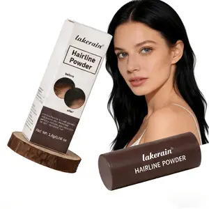 Lightweight Waterproof Hairline Powder, Gray Hair & Thinning Hair Coverage Concealer, Long Lasting Hairline Modifier, Hair Root Shadow Filler, Unisex Daily Hair Care Makeup