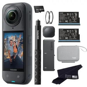 Insta360 X5 8K 360° Action Camera with 256/512GB + All Accessories Inclusive
