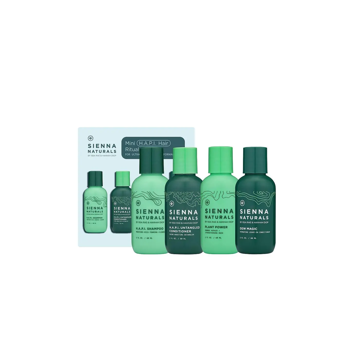 Sienna Naturals Mini Hydrating And Damage Repair Hair Ritual Set
