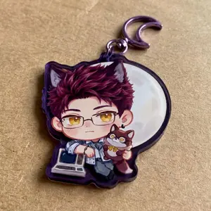Valko Acrylic Keychain Charms, LADS Fans Gift