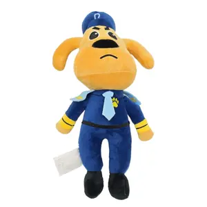 New Plush Toy Sheriff Doll Birthday Gift, Soft Cotton Cute Stuffed Figure Sleep Pillow, Room Decor Figurine for Kids Soft Stuffed Animal