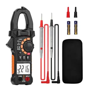 Digital Clamp Meter Multimeter 6000 Counts TRMS, Auto-ranging Amp Meter Built-in  Screen, Measures  Current  NCV,Continuity Capacitance Diode Resistance Multi Tester