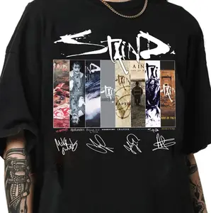 Staind Rock Metal Vintage Shirt, Album Cover Signature Graphic Tee, Unisex Oversized Tee