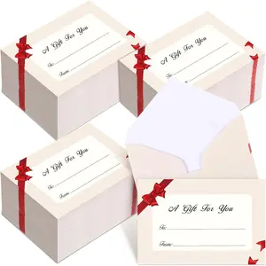 600 count Mini  Card Envelopes Holiday Card Sleeves  Holder Small Envelopes Bulk for Note Mailing Office Wedding Birthday Party, 3.69 x 2.69 in(Red,Bow)