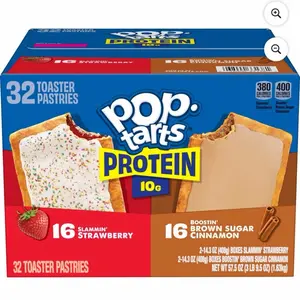 Pop-Tarts Frosted Toaster Pastries – Assorted Flavors, Bulk Pack