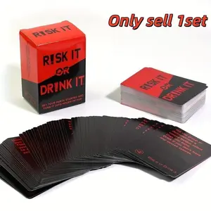 152pcs Adventure Drinking Party Game Set, Fun Birthday Party Games, Nightly Alcohol Challenge, Creative Party Activity Supplies