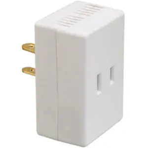 American Tack 6004B 3-Level Touch Lamp Plug-In Dimmer - White- 200 Watt
