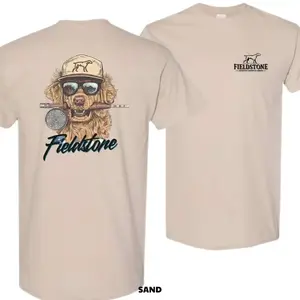 Fieldstone Short-Sleeve T-Shirt, Vintage Outdoor Graphic Top, Soft Cotton Unisex Everyday Style Casual Hunting & Fishing Apparel, Gift for Outdoorsmen - KitchenEra