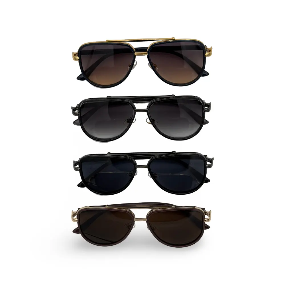#39-YX35108 CICI Sunglasses Premium Vintage Square Sunglasses for Women and Men