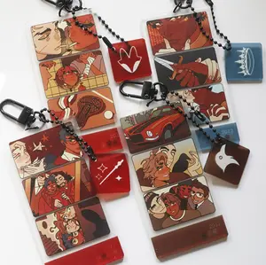 BOOKMARK SERIES KEYCHAIN SETS 4"