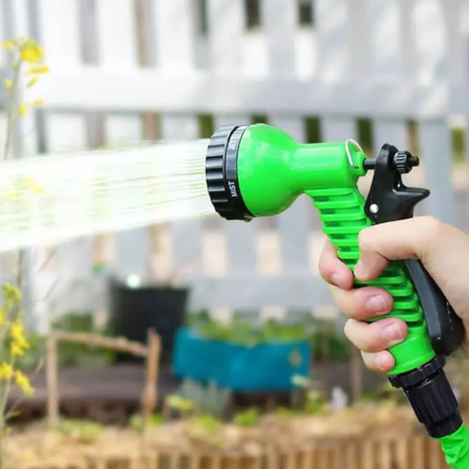 Car Washing Water Hose, 1 Roll Multipurpose High Pressure Irrigation Pipe, Collapsible Expandable Garden Hose Sprayer, Multi-functional Water Spray Tool, Car Cleaning Accessories, Car Accessories Back to School
