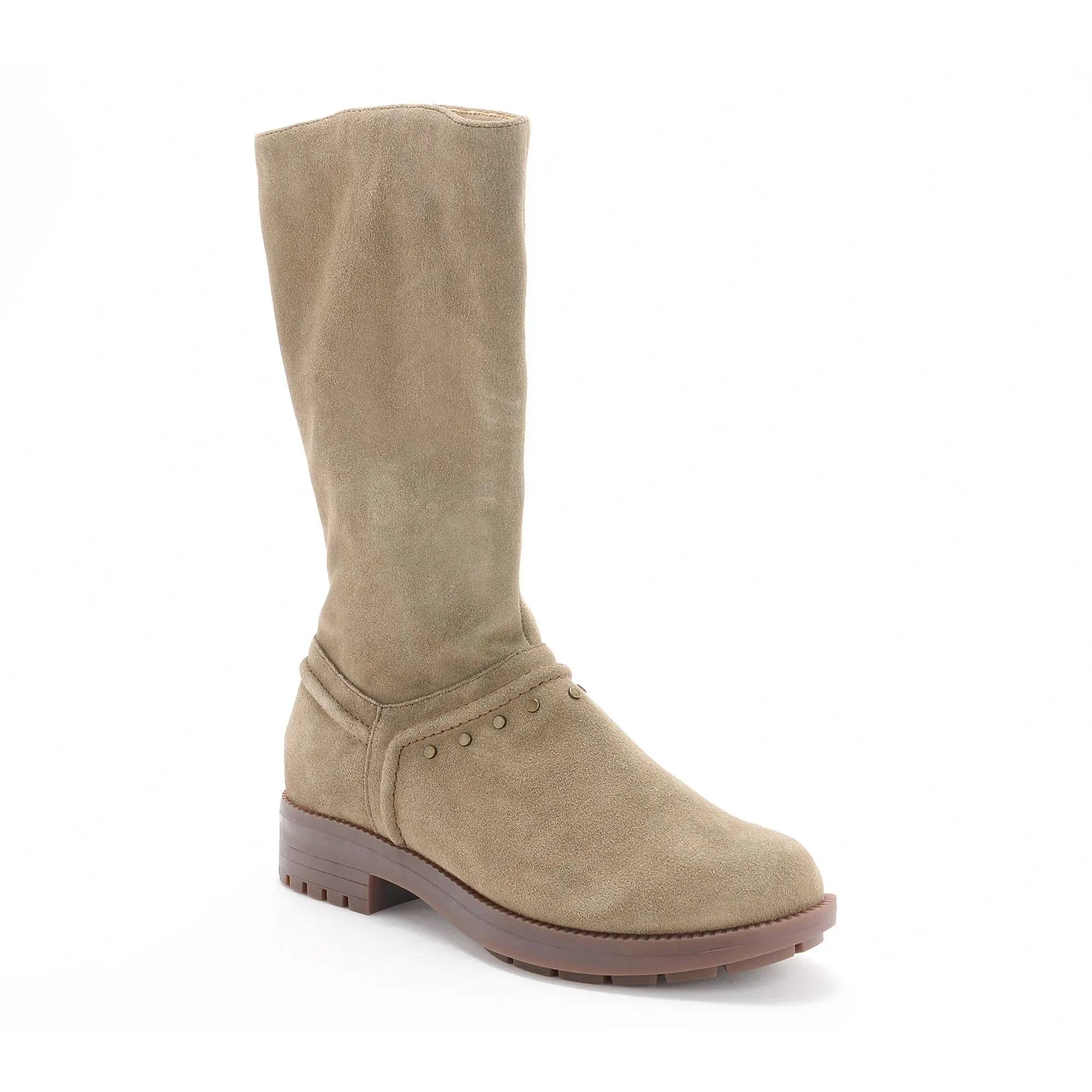 Revitalign Orthotic Water Repellent Suede Boots - Kennedy Rivet