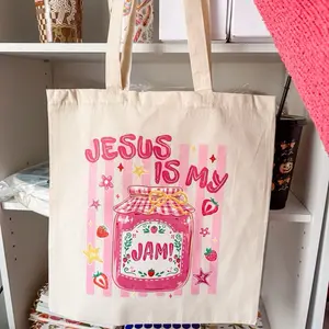 Jesus is my Jam Tote Bag