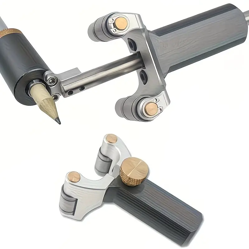 Woodworking Tool for Marking Straight Lines, Arcs, and Curves, Precise Adjustment and Parallel Line Drawing, Essential Woodwork Equipment