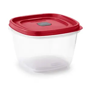 Rubbermaid Easy Find Vented Lid 7-Cup Food Storage Container 3-Pack for Freshness Quick Access Kitchen Essentials 7 Cups Capacity