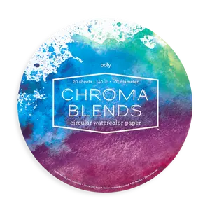 Chroma Blends Circular Watercolor Paper