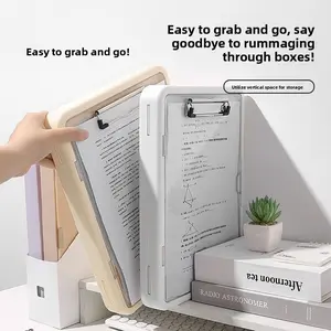 A4 Multifunctional Clipboard Folder, Student Test Paper Storage Pad, Office Document & File Organizer