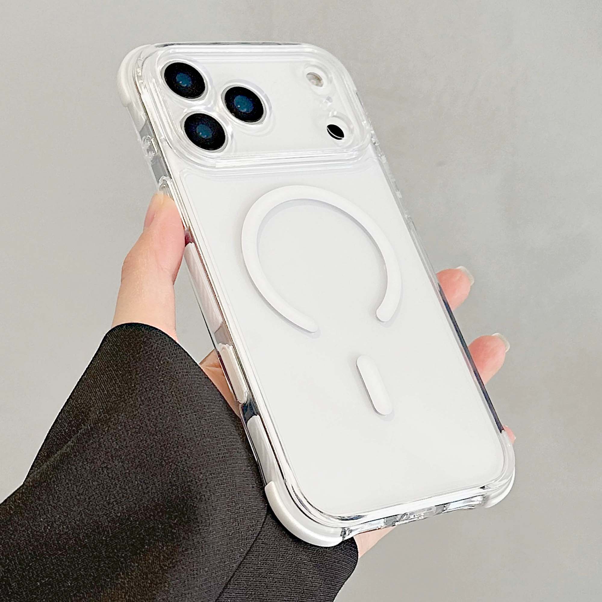 MagSafe Phone Case for iPhone 14-17 Pro Max, Anti-Drop, Full Coverage Lens, Dustproof, Magnetic Wireless Charging Compatible, Shockproof Phone Accessories for Boys & Girls ZT,back to school,back to school haul