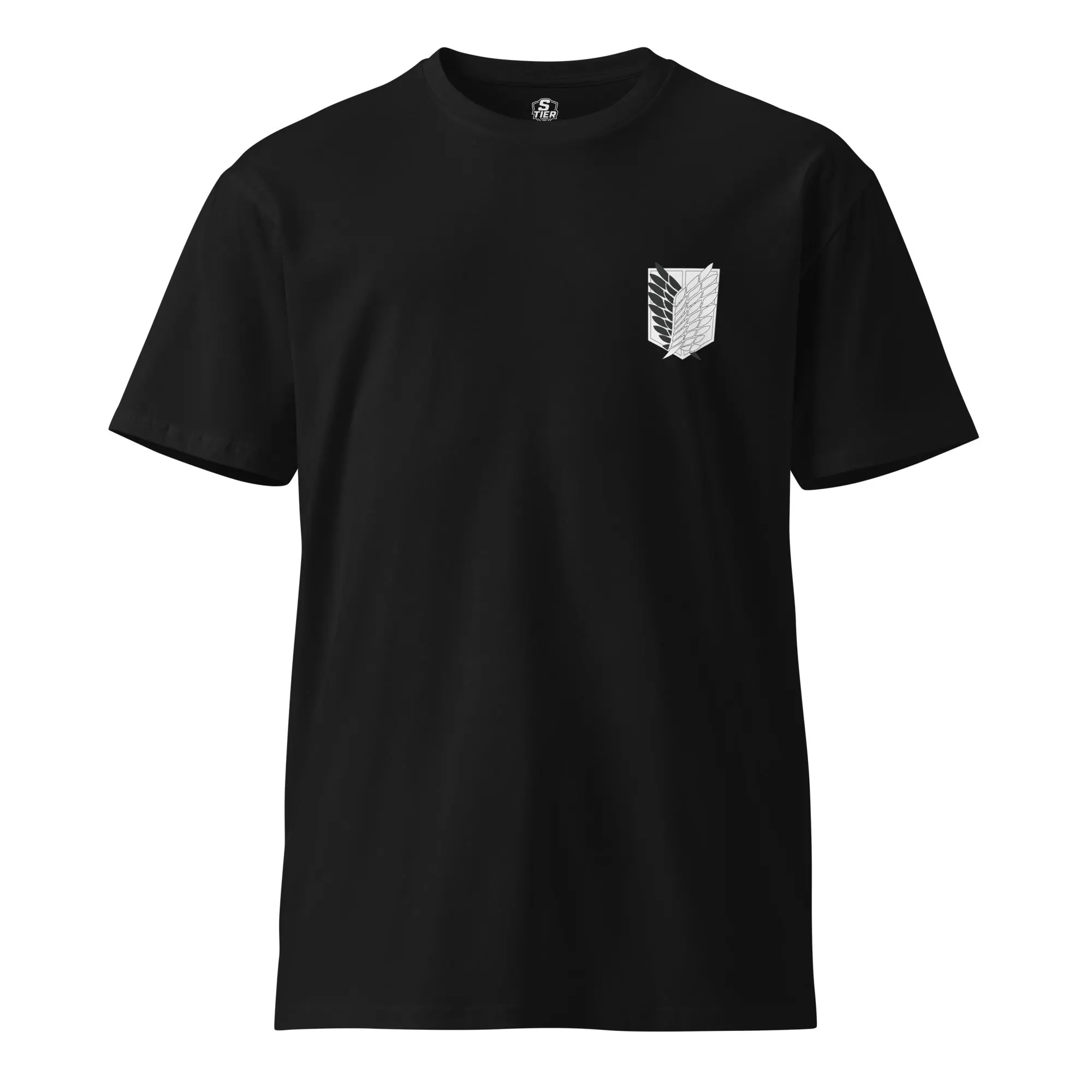 Men's Scout Regiment Attack on Titan Anime Casual Round Neck Short-Sleeve T-Shirt, Menswear Tops, Shortsleeve