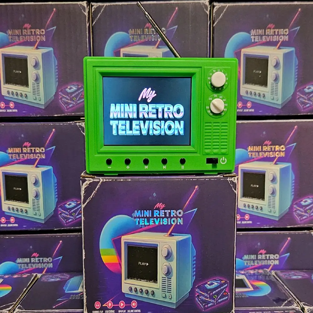 MY MINI RETRO TELEVISION NEON EDITION MY MINI RETRO TELEVISION NEON EDITION