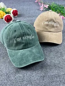 I’m Single Hat  Vintage Cap | Funny Relationship Status Hat | Unisex