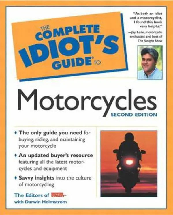 USED Book - The Complete Idiot's Guide to Motorcycles (2nd Edition) by Darwin Holmstrom (Paperback) - english