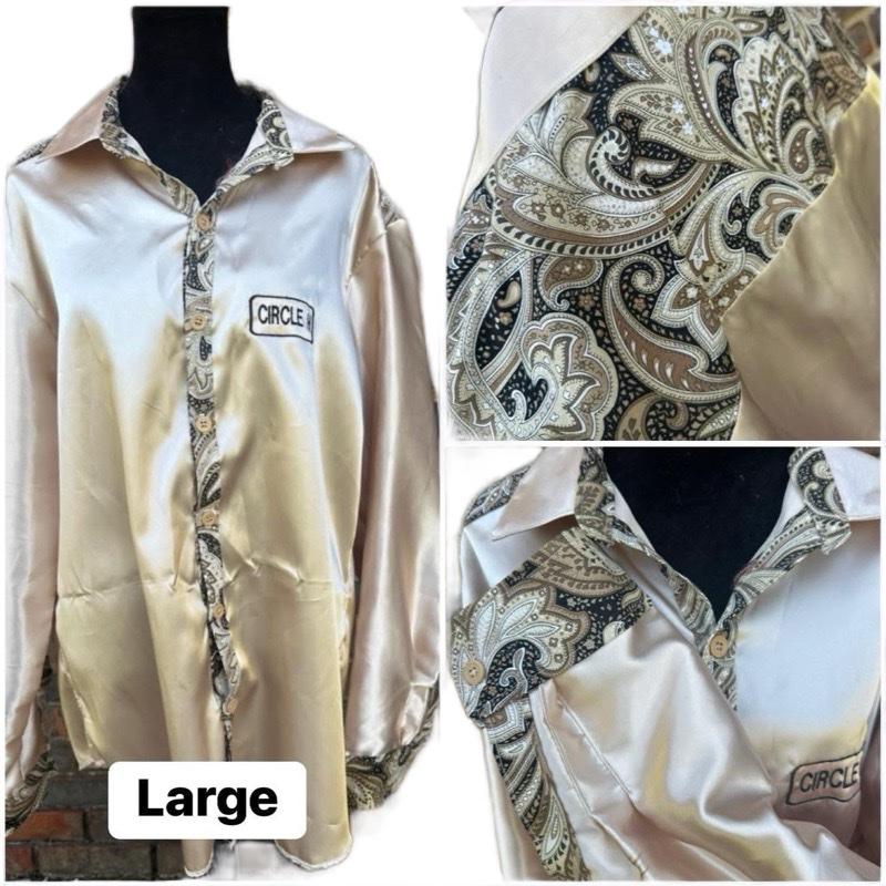 Circle H Custom Leather Rodeo Shirt Women's Rodeo Shirt with Flashy Design, Comfortable Fit, and Button Front - Womenswear, Blouse, Top