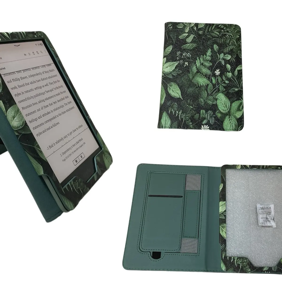 Case for 7"/6.8" Kindle Paperwhite(12th/11th Generation-2024/2021) and Kindle Colorsoft Signature Edition, Slim PU Shell Cover Case with Auto-Wake/Sleep for Kindle Paperwhite 2024, Flowers