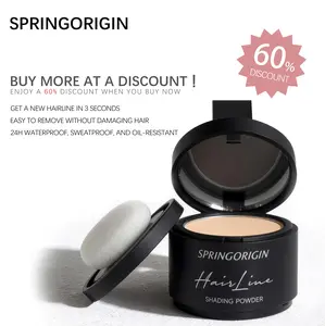 Springorigin Hairline Powder - Root Touch Up Hair Color for Gray Coverage & Blonde Refresh,48 Hour Stain Proof,Thickening & Concealing for Women & Men,Trending on TikTok,Haircare#Summervibes