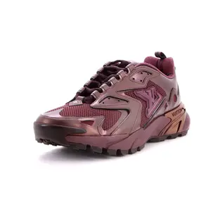 Pre-owned Louis Vuitton Men's LV Runner Tatic Sneakers Mesh and Metallic Canvas by Rebag
