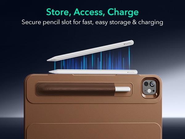 ESR for iPad A16/10th Gen Case, iPad Air 11/13 inch Case, Pro 11/13 inch case, Air 5th/4th Case, Removable Magnetic Cover, Ultra-Stable Case with Pencil Holder, 9 Standing Angles, Shift Series