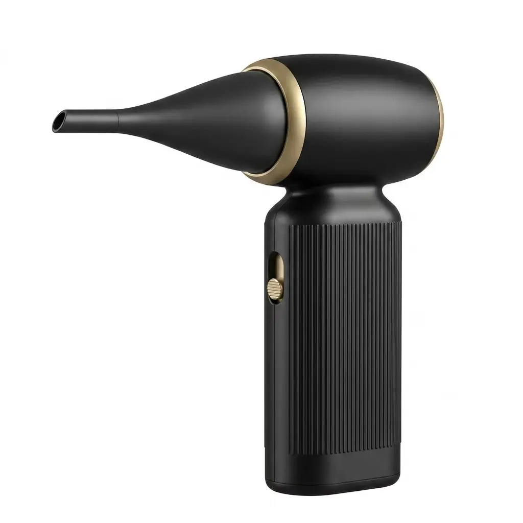 Portable Air Purifier for Home & Office - Black & Gold Design, Compact & Lightweight, Ideal for Daily Use