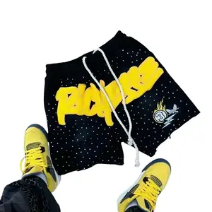 Newgym shorts Y2K Harajuku Men's Shorts  Letter-printed Sweatpants Fashion Quick-drying and Downhill Casual Motorcycle Shorts Activewear Sportswear
