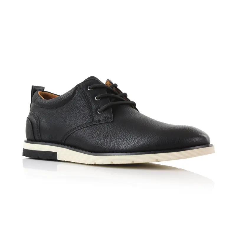 mens black derby shoes - TikTok Shop display picture 1