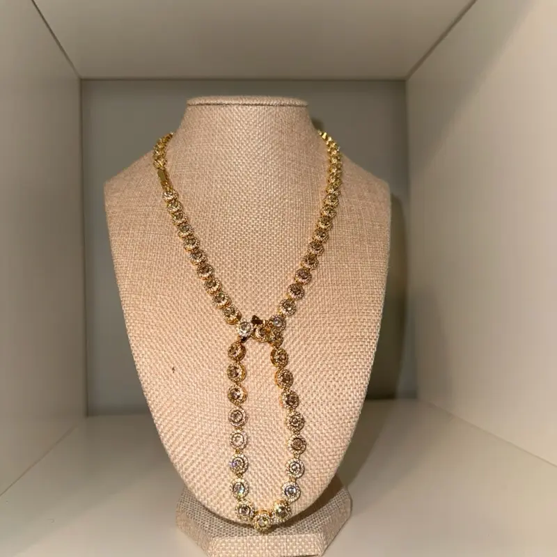 Goldfill Bracelet and Chain, Fashion Jewelry Accessory for Daily Wear