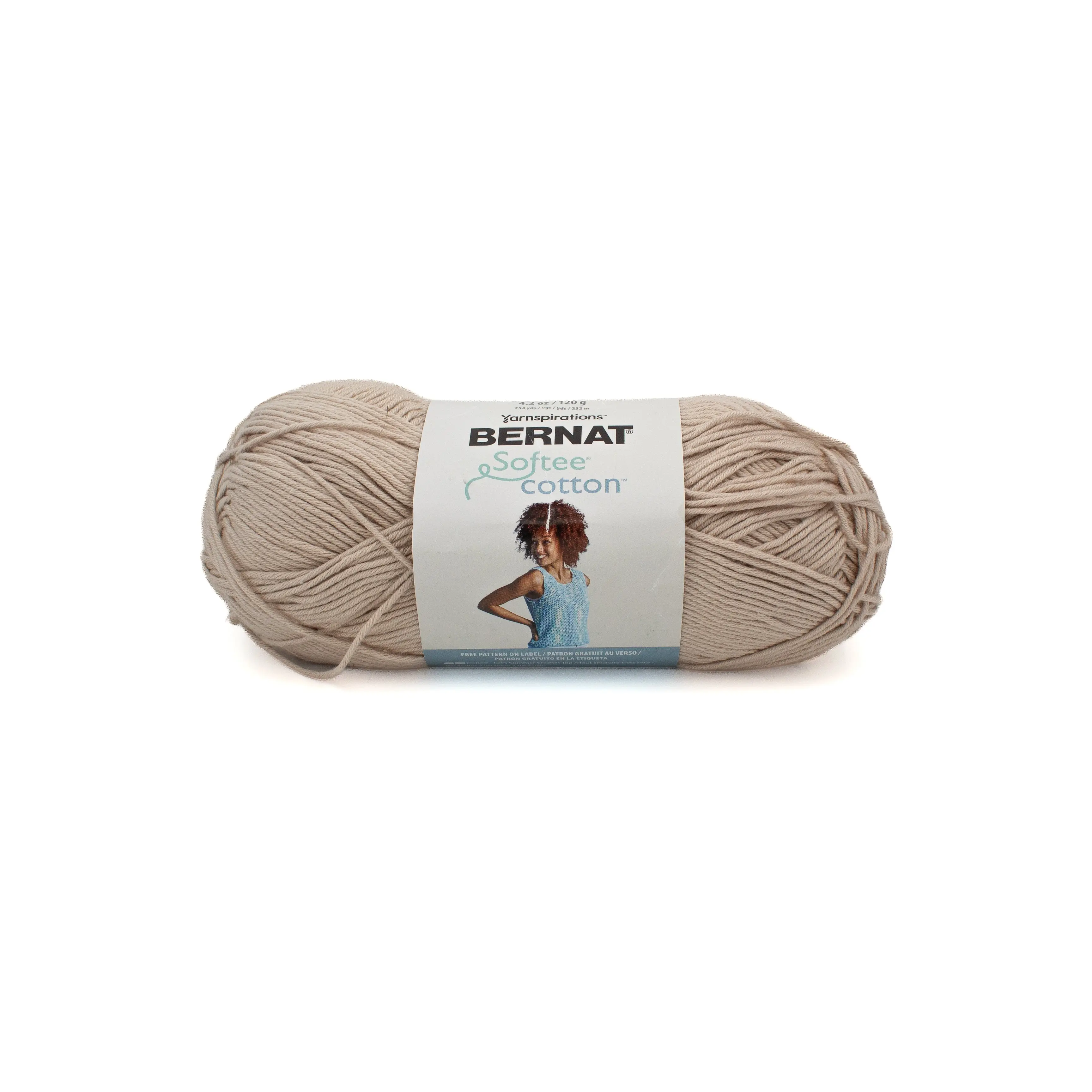 Bernat Softee Cotton in Feather Grey