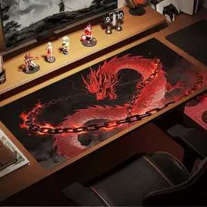 Durable Large Anti-Slip Rubber Mouse Pad, Gaming Office Desk Mat, Multi-Functional Rectangular Keyboard Pad, Perfect Holiday Gift