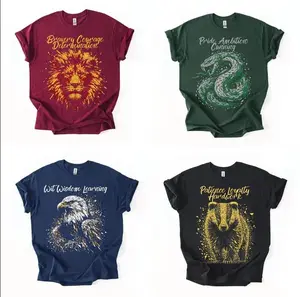 Graphic Wizarding School House T-Shirt, HP House Shirt, Universal Vacation T-Shirt, Wizard World Gift, Matching Wizard Houses Shirt