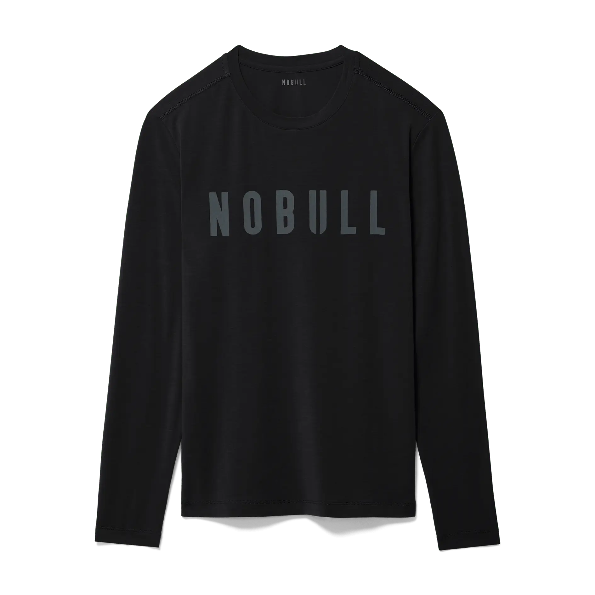 NOBULL Men's  Long Sleeve Tee in Black