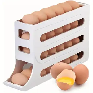 TIkok's shopping mall artifact, the automatic egg rolling rack, makes it much easier to place and take eggs and duck eggs. Kitchen Organizer Plastic Sturdy Utensils
