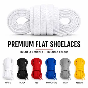 👟 Flat Laces for Jordan 1–8, Air Force 1 & Converse